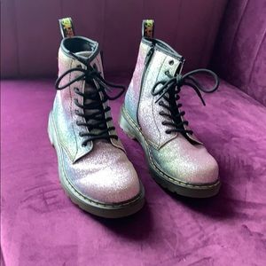 Doc Martin sparkle girls shoes